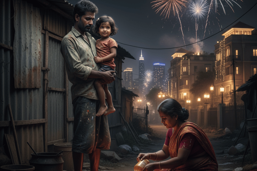 गरीबा कि दीपावली गरीब मजदूर के शोषण कि कहानी 5